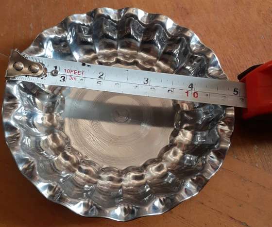 سینی استیل سایز 0/12